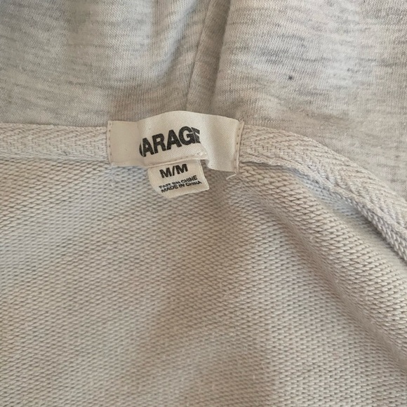 Garage zip up hoodie - Heather grey - Picture 3 of 6